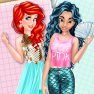 poster of Jasmine and Ariel Wardrobe Swap game