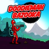 ملصق اللعبة Doodieman Bazooka