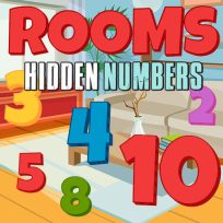 ملصق اللعبة Rooms Hidden Numbers