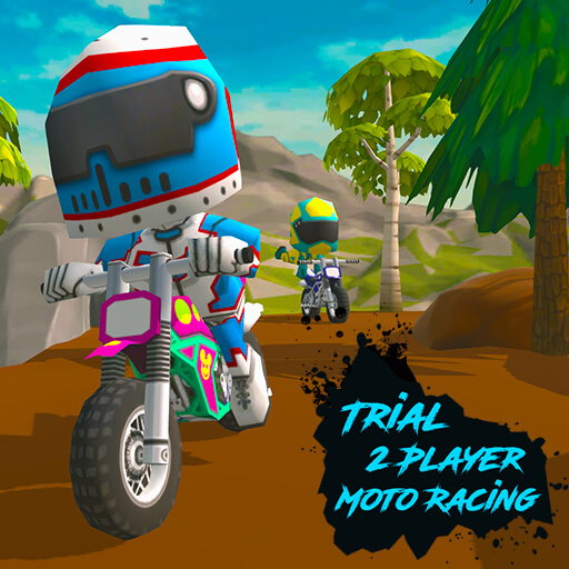 poster of Play Trial 2 Player Moto Racing Game Online 2024 game