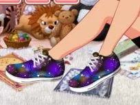 poster of Galaxy Shoes game