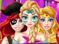 poster of Halloween Princess Party game