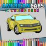 poster of American Cars Coloring Book game