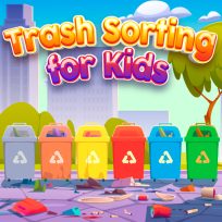 ملصق اللعبة Trash Sorting for Kids