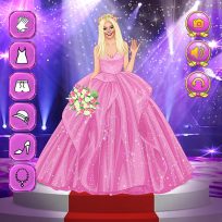 ملصق اللعبة Model Dress Up Girl Games