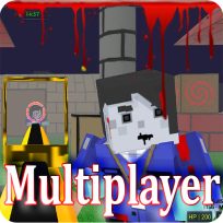 ملصق اللعبة Pixel Blocky Land Multiplayer