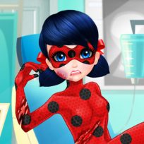 poster of Dotted Girl Ambulance For Superhero game