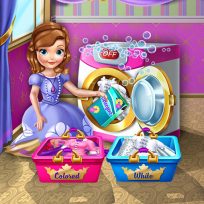 poster of Young Princess Laundry Day game