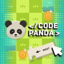 ملصق اللعبة Code Panda