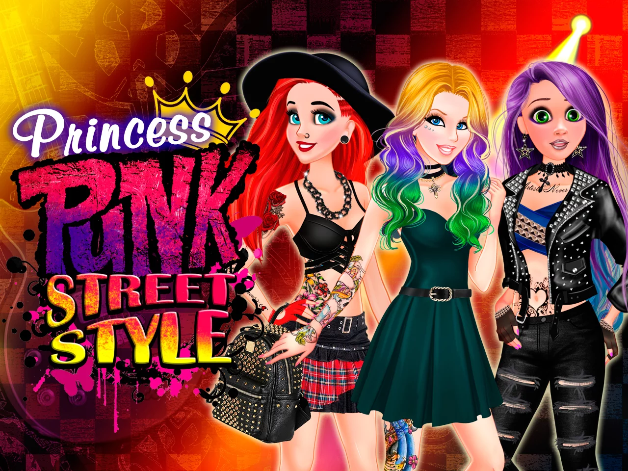 poster of Play Princess Punk Street Style Contest Game Online 2024 game