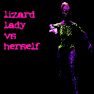 poster of Lizard Lady vs Herself game