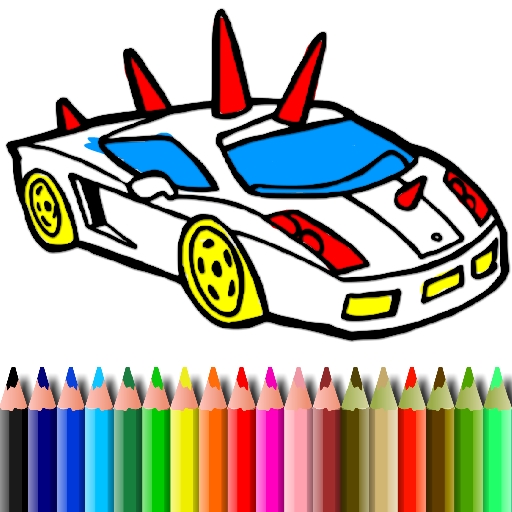 poster of Play BTS Gta Cars Coloring Game Online 2024 game