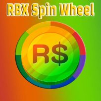 ملصق اللعبة Robuxs Spin Wheel Earn RBX