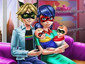 poster of Play Dotted Girl Family Day Game Online 2024 game