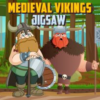 ملصق اللعبة Medieval Vikings Jigsaw