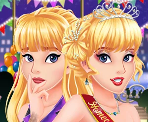 poster of Play Homecoming Princess Aurora Game Online 2024 game