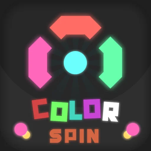 poster of Play Color Spin Game Online 2024 game