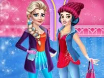 poster of Princess Winter Activities game