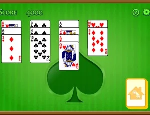 poster of Play Aces Up Solitaire Game Online 2024 game