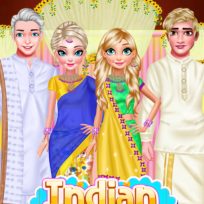 poster of Indian couple wedding game