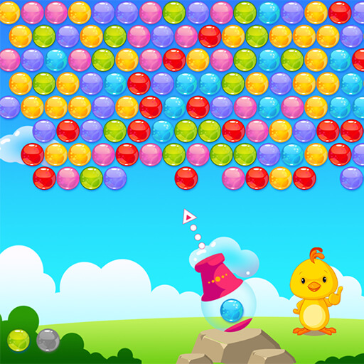 poster of Play Happy Bubble Shooter Game Online 2024 game
