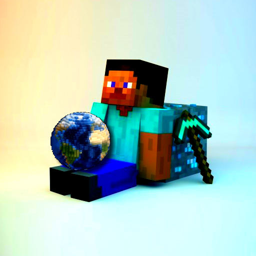 poster of Play MineBlock Earth Survival Game Online 2024 game
