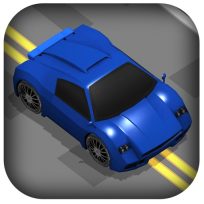 ملصق اللعبة Lowpolly Car Racing Game