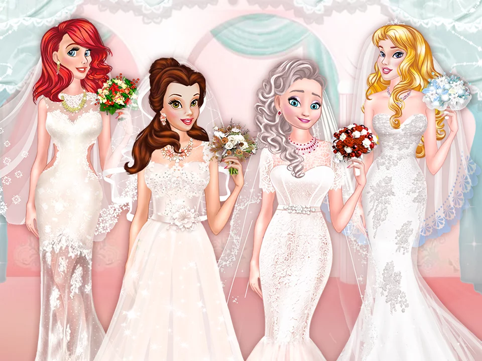 poster of Play Princesses Bridal Salon Game Online 2024 game