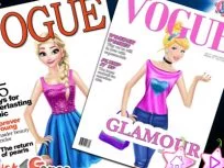 poster of Princesses On Vogue Cover game