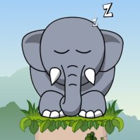 poster of Snoring Elephant Puzzle game