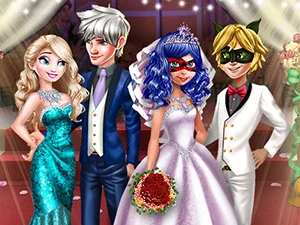 poster of Play Ladybug Wedding Royal Guests Game Online 2024 game