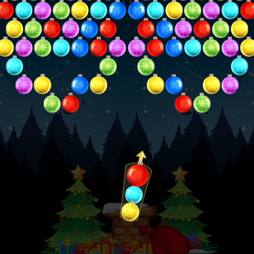 poster of Play Xmas Bubble Army Game Online 2024 game