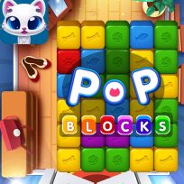 ملصق اللعبة Pop Blocks