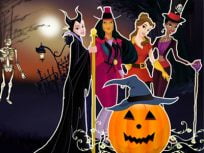 ملصق اللعبة Princesses Halloween Night