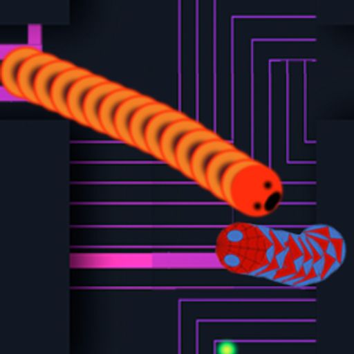 poster of Play neonSnake.io Game Online 2024 game