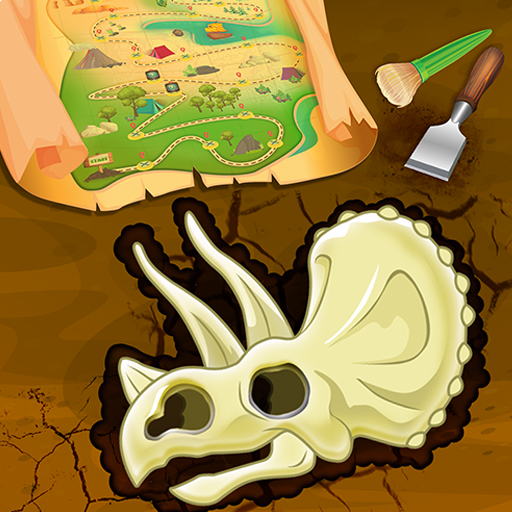 poster of Play Dinosaur Bone Digging Game Online 2024 game