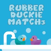 ملصق اللعبة Rubber Duckie Match 3