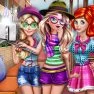 poster of Princesses Hipster Selfie game
