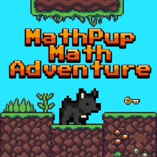 poster of MathPup Math Adventure game