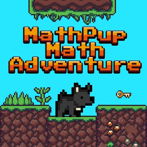 poster of Play MathPup Math Adventure Game Online 2024 game