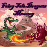 ملصق اللعبة Fairy Tale Dragons Memory