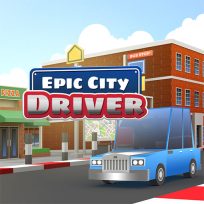 ملصق اللعبة Epic City Driver