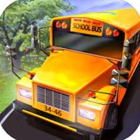 ملصق اللعبة City School Bus Driving