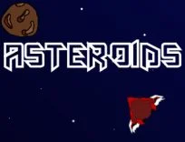 poster of Asteroids game