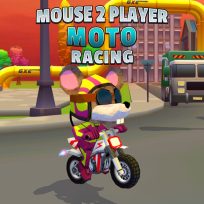 ملصق اللعبة Mouse 2 Player Moto Racing