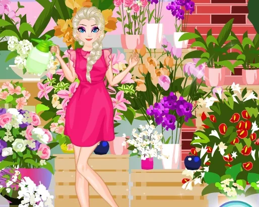 poster of Play ICE QUEEN FLOWERS FESTIVAL Game Online 2024 game
