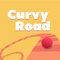 ملصق اللعبة Curvy Road