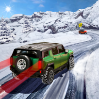 ملصق اللعبة SUV Snow Driving 3d