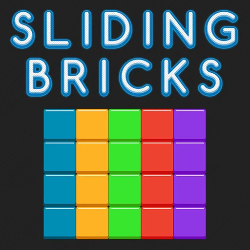 poster of Play Sliding Bricks Game Online 2024 game
