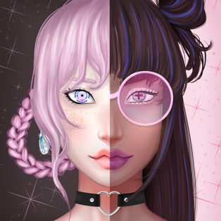 ملصق اللعبة Live Avatar Maker: Girls